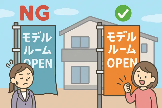 マンションのぼり旗　イメージ