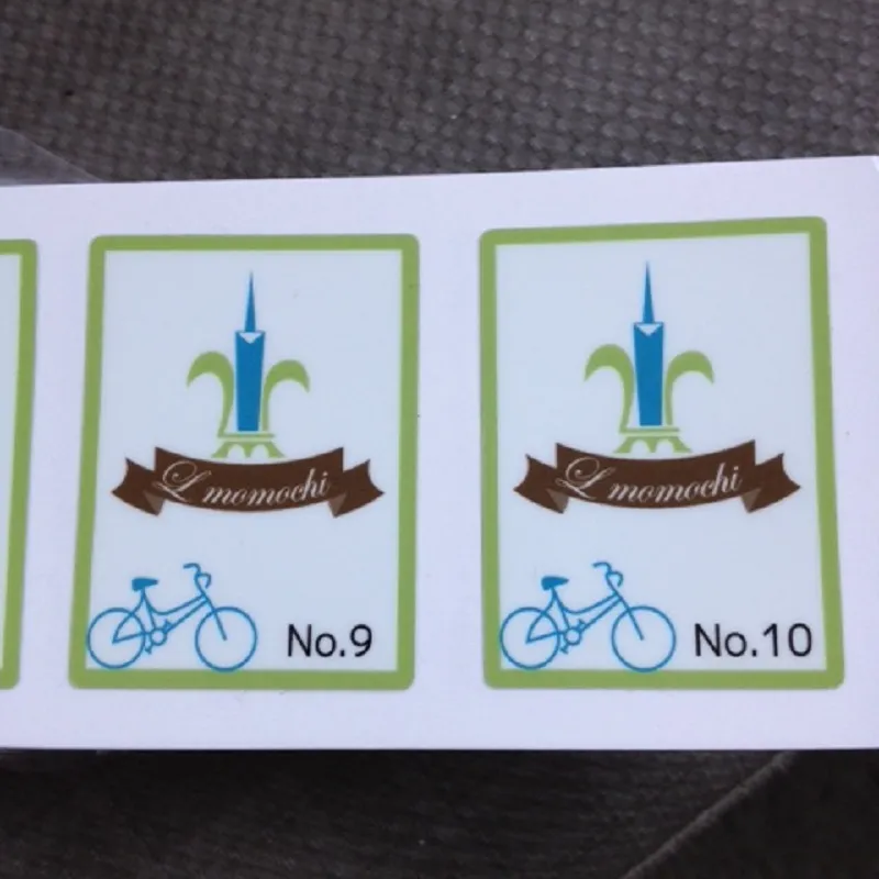 福岡不動産広告　駐輪ステッカー