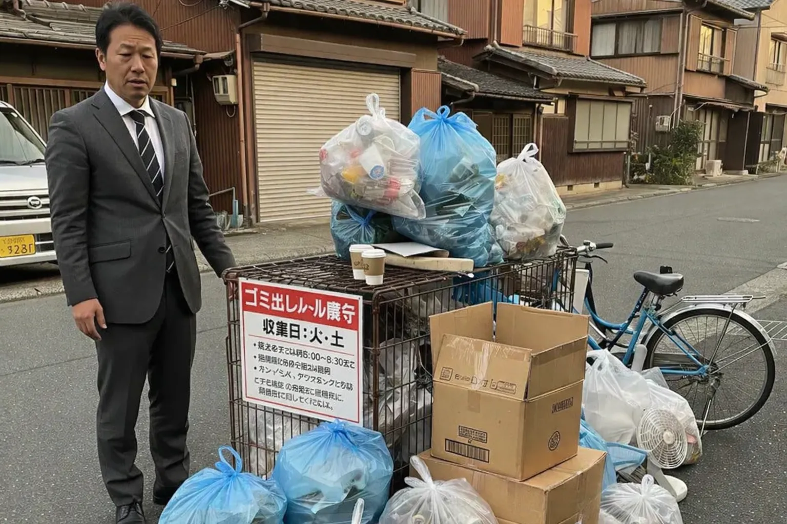 ゴミ出しルール　管理