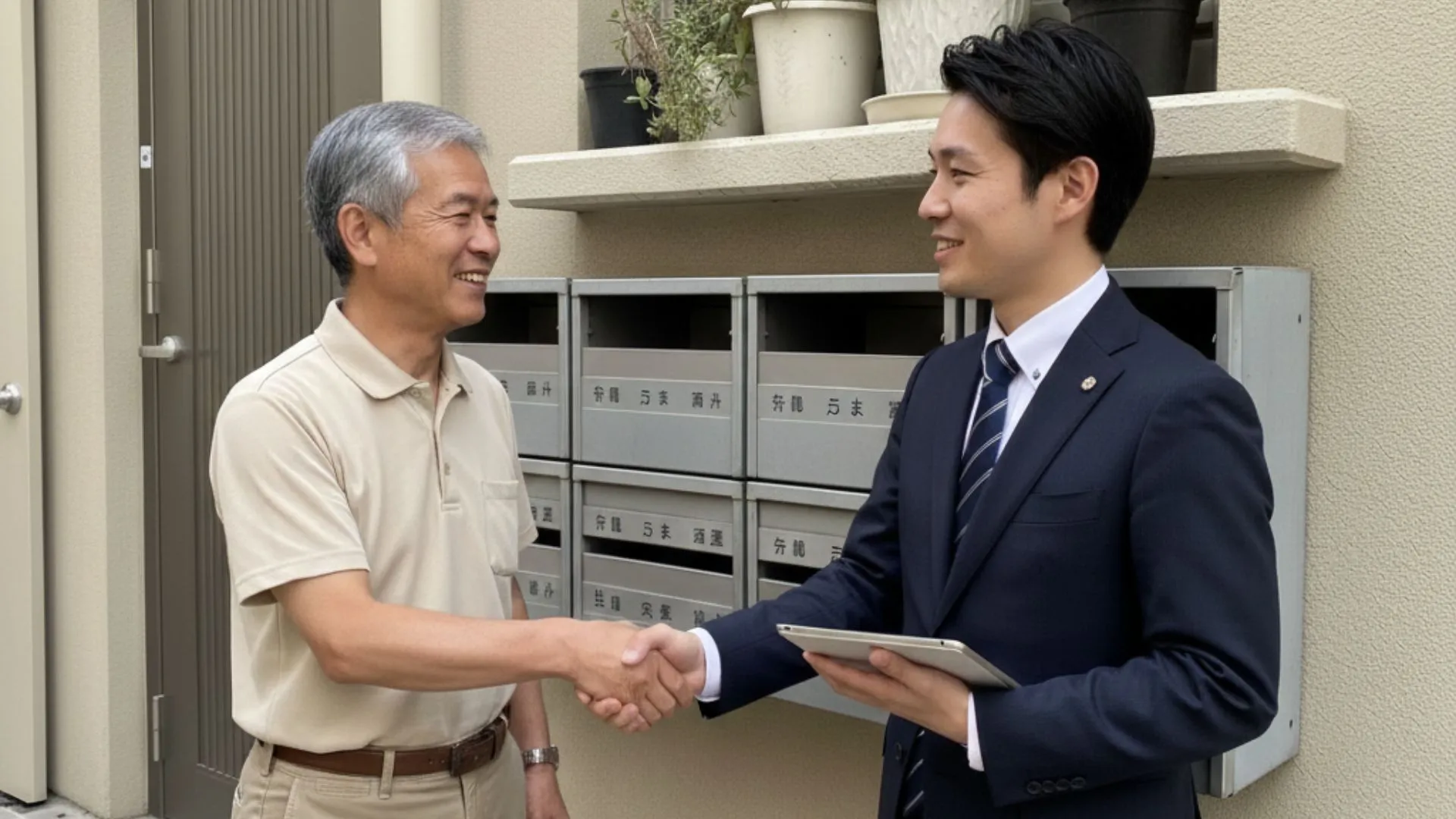 管理会社　投函禁止ステッカー　活用